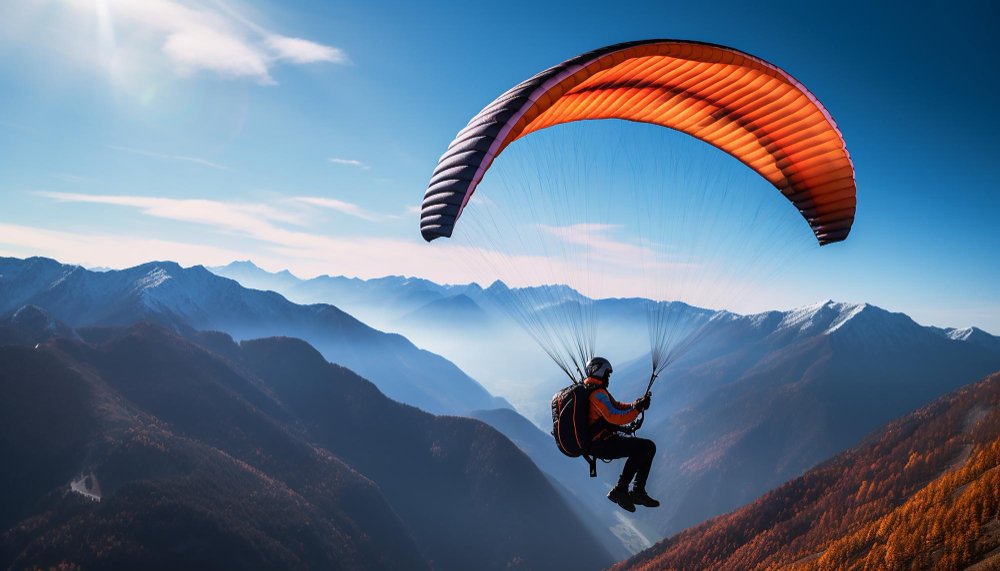 paragliding in kashmir